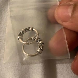 Bali small hoop earrings